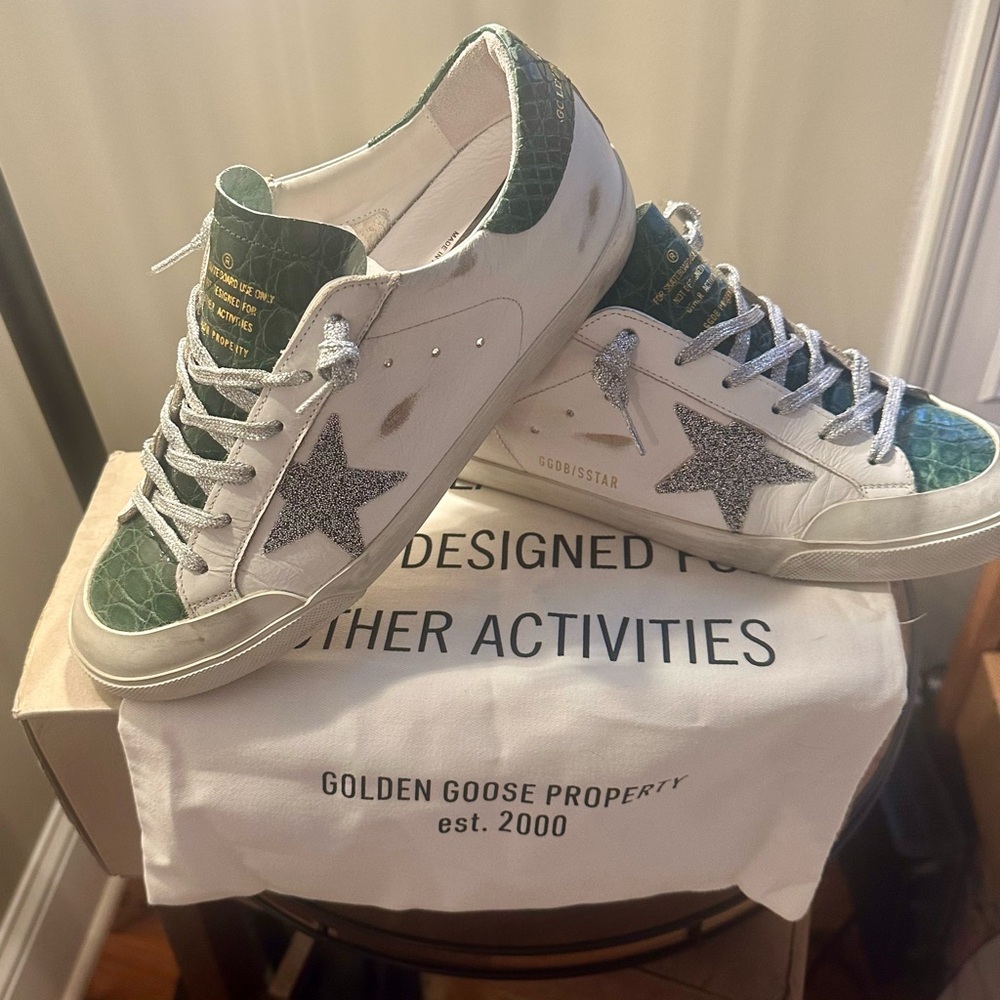 Golden Goose Rare Croc Superstar 🦄